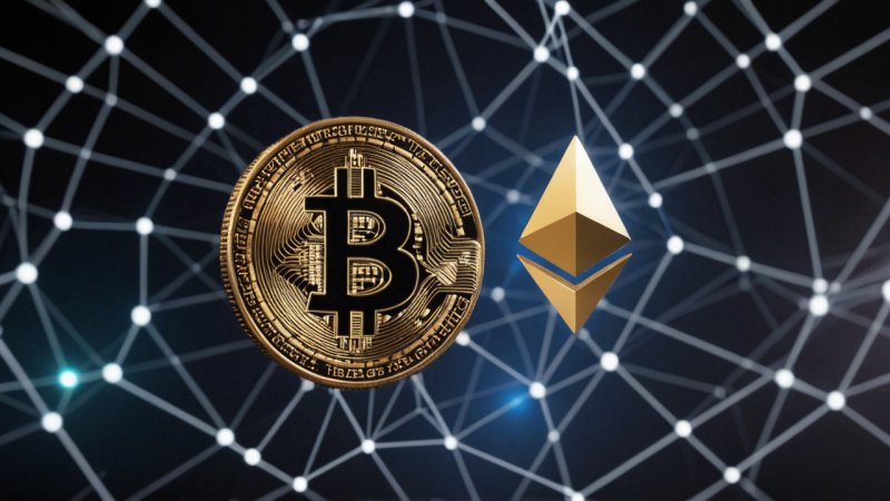 Bitcoin, Ethereum, kryptovaluta sammenligning, blockchain teknologi, smartkontrakter, investeringsstrategier