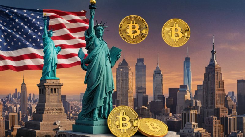 kryptovaluta historie, Bitcoin, Ethereum, USA, blockchain teknologi, investeringstrender