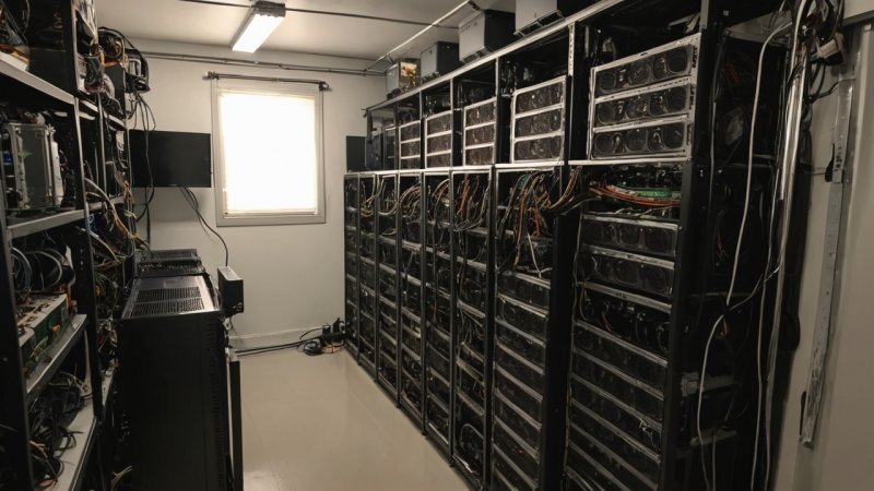 Bitcoin mining, kryptovaluta, ASIC miner, GPU mining, mining farm oppsett, blockchain teknologi