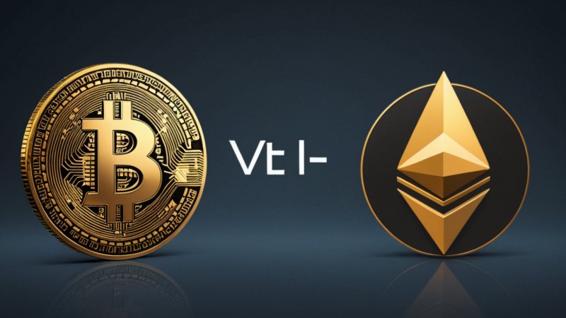 Bitcoin, Ethereum, kryptovaluta sammenligning, investeringsstrategier, blokkjedeteknologi
