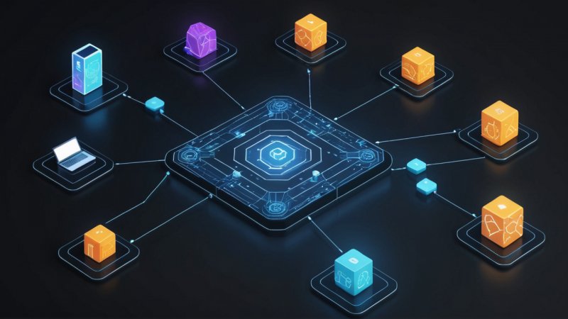 DApps, desentraliserte applikasjoner, IoT, tilkoblede enheter, blockchain teknologi, smarte kontrakter, fremtid for teknologi