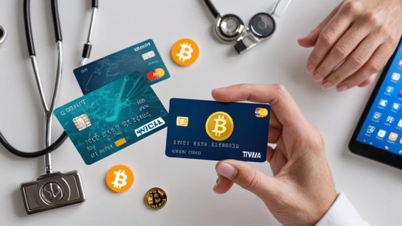 kryptovaluta, helsevesen, betalingsmetoder, Bitcoin, tradisjonelle betalinger, fordeler og ulemper, sammenligning