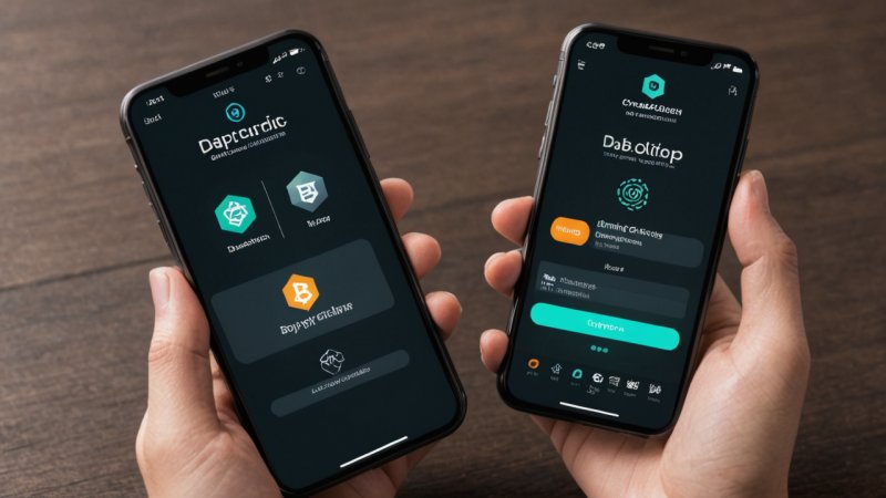 DApps, kryptovaluta-lommebøker, sammenligning, blockchain teknologi, digital økonomi, sikkerhet, brukeropplevelse