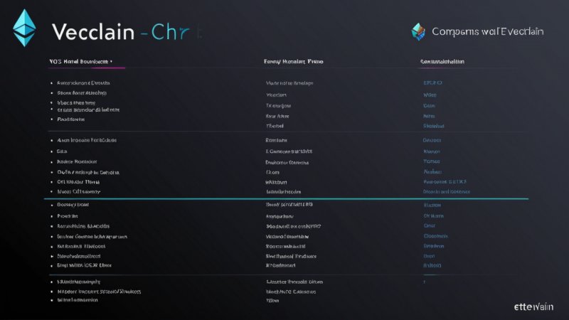 Ethereum, VeChain, blokkjedeteknologi, produktsporing, forsyningskjede, smarte kontrakter, IoT