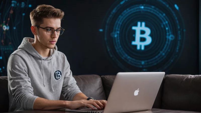 kryptovaluta, entreprenørskap, ungdom, Bitcoin, investering, blockchain, digitale eiendeler