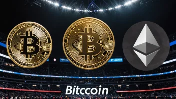 Bitcoin, Ethereum, kryptovaluta, sport, underholdning, blockchain teknologi, smarte kontrakter