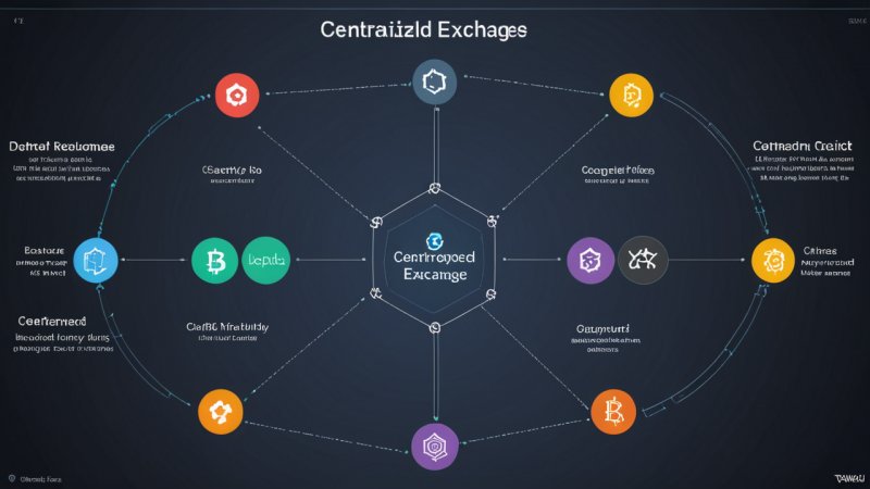 kryptovaluta-børser, sentrale børser, desentrale børser, sikkerhetsrisikoer, handel, blokkjede-teknologi